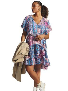 green emerald velvet dress Anthropologie Rose Gold Sequin Dress with Velvet Waist Belt and Tags A –  The Thrifty Hippy main image 0